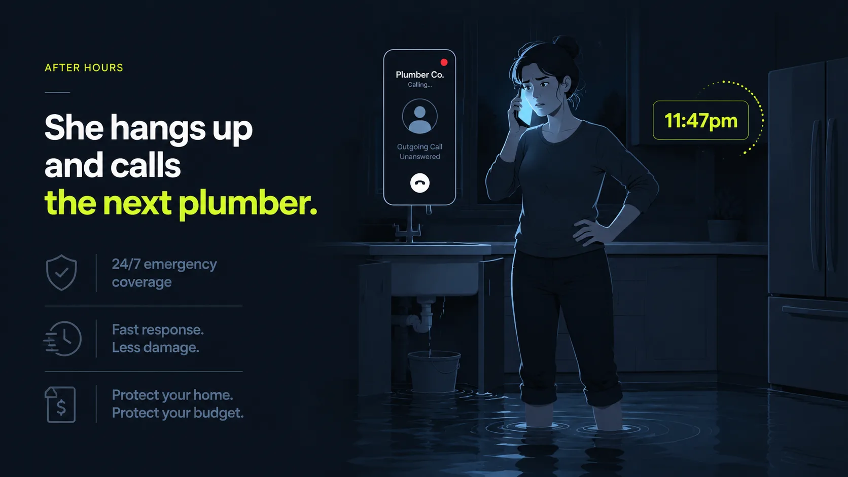 How AI Handles After-Hours Calls for Emergency Trades | SkoreFlow